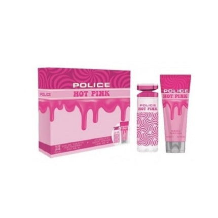 Set cadou Police Hot Pink Eau de Toilette și Body Lotion, 100ml + 125ml