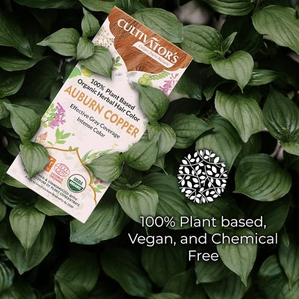 Vopsea Păr, Cultivator's, Auburn Copper, 100g, Organic
