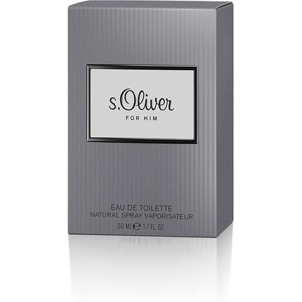 S.Oliver For Him Eau de Toilette Natural Spray 50ml