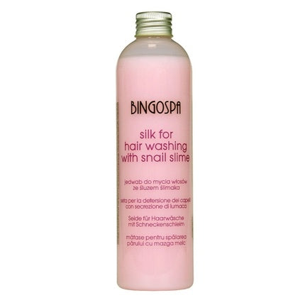 Șampon Bingo Spa Silk pentru spălare și îngrijire a părului, cu mucilagiu de melc, 300ml