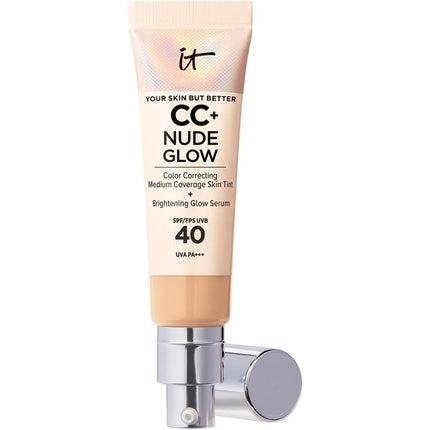 Fond de ten It Cosmetics CC+ Nude Glow, Mediu, 1g