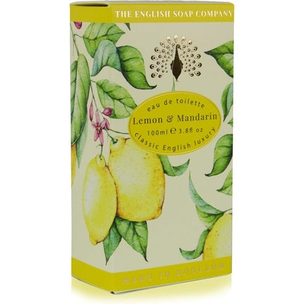 Parfum The English Soap Company Lemon & Mandarin, pentru femei și bărbați, 100 ml