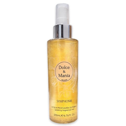 Apa Parfumată Dolce & Mania Symphonie Glitter, aurie, cu glitter, 200ml