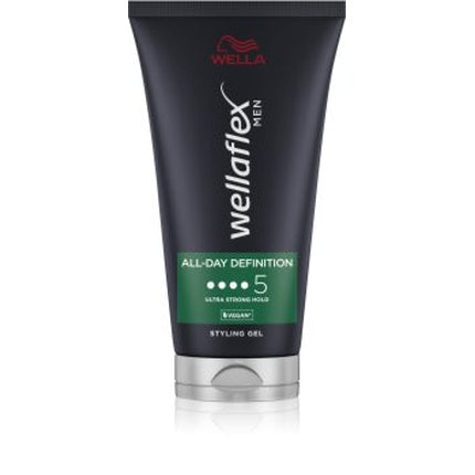 Gel de păr Wella Wellaflex Men Allday Definition Ultra Strong Hold 150 ml