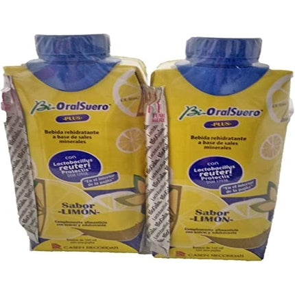 Bi-Oral Suero Plus Lemon White, Suc rehidratant cu Lactobacillus reuteri, 200 g