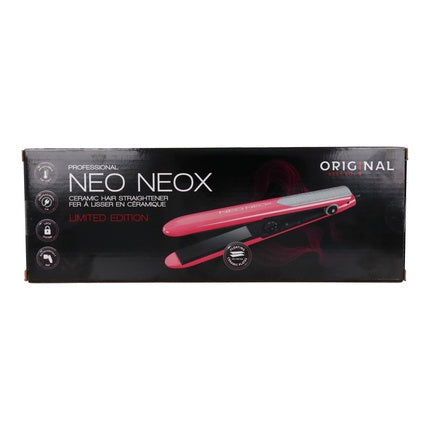 Fier de păr ceramic Sinelco Neo Neox roz fluorescent argintiu