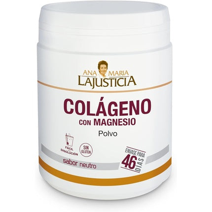 Pudră de colagen hidrolizat, Ana Maria Lajusticia, cu magneziu, 350g