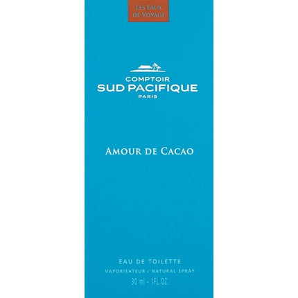 Eau de Toilette Comptoir Sud Pacifique, Amour De Cacao, 30ml, sticlă transparentă