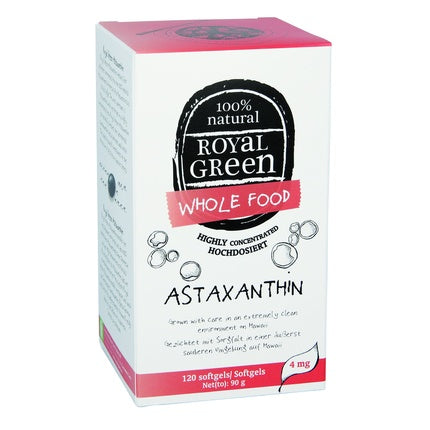 Supliment alimentar Royal Green Astaxanthin, 4 mg, 120 capsule