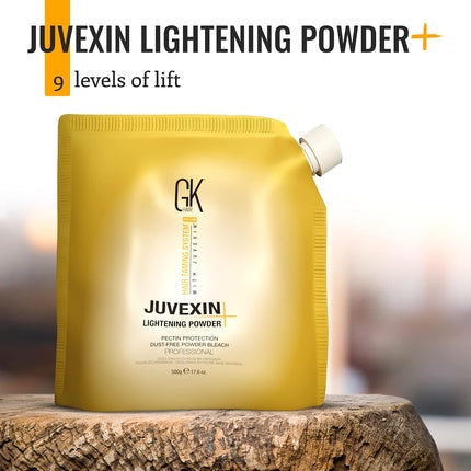 Praf de decolorare GK HAIR Juvexin Lightening Powder, 500g