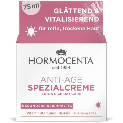 Cremă anti-îmbătrânire Hormocenta, 75ml, alb-roz