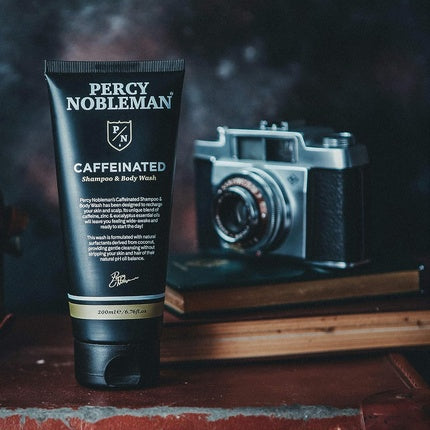 Șampon, Percy Nobleman, cafeină, negru