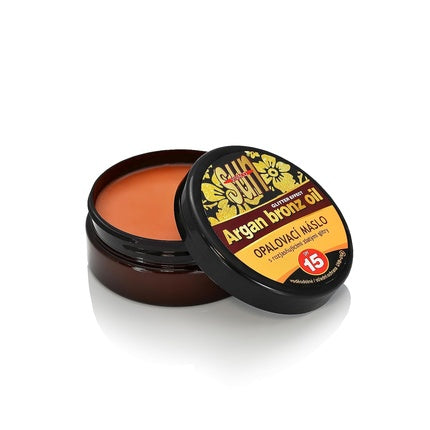 Ulei Bronzare, Vivaco Sun, Argan, Glitter, SPF15