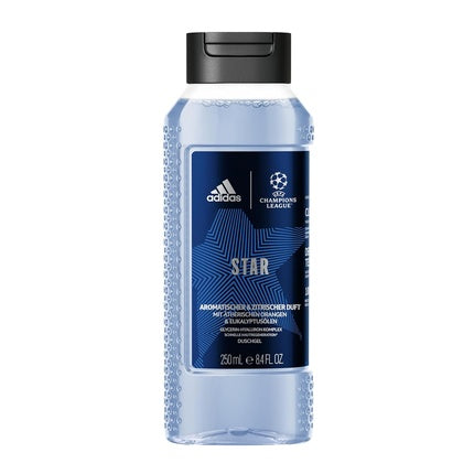 Gel de duș bărbați, adidas, UEFA Star Edition, 250ml