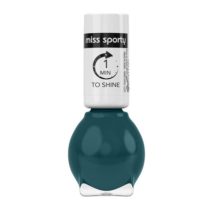Smalt pentru unghii Miss Sporty 1 Minute To Shine 131 Verde Teal 7ml