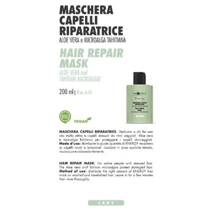 Mască de păr reparatorie, Hair Company, Energy Line Lady, 200ml