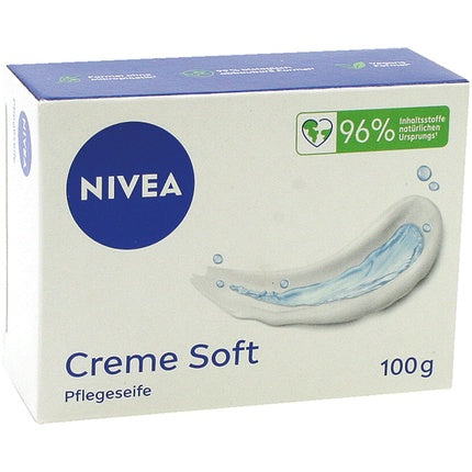 Săpun Nivea Creme Soft, alb și albastru, 100g