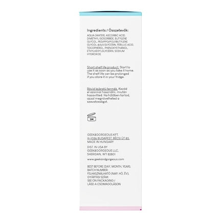 Serum facial Geek & Gorgeous 101 Porefectly Clear cu acid salicilic 30ml