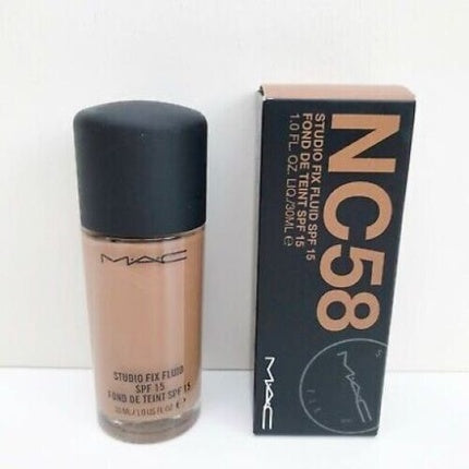 Fond de ten MAC Studio Fix Fluid SPF 15 NC58, 30ml