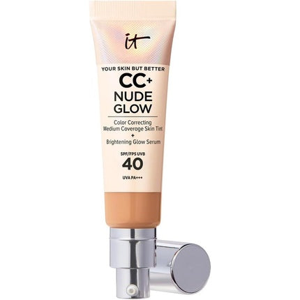 Fond de ten It Cosmetics CC+ Nude Glow, Neutral Tan