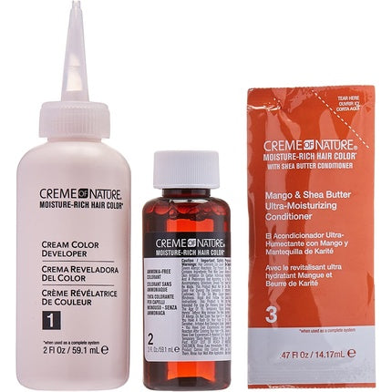 Vopsea de păr, Creme Of Nature, C31, roșu aprins