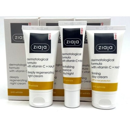 Cremă facială anti-rid cu Vitamina C, Ziaja, Formula Serum, 30ml