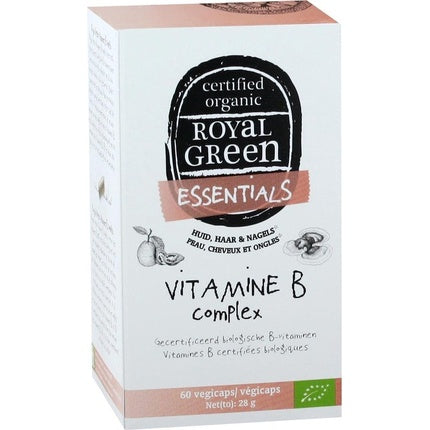 Vitamina B, Royal Green, 60 capsule vegetale, organic