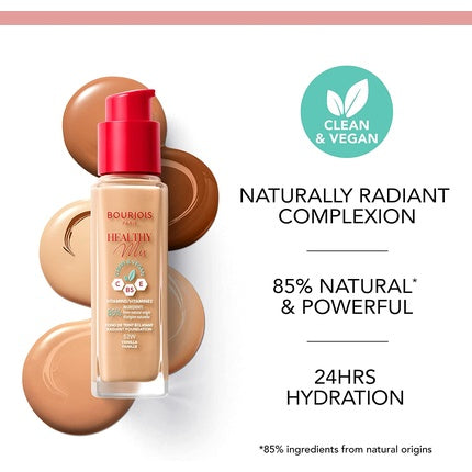 Fond de ten, Bourjois, Healthy Mix Clean, 30ml