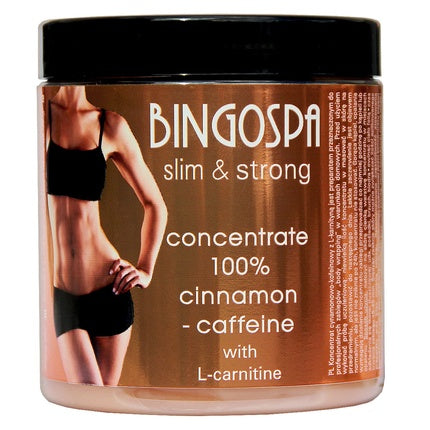 Concentrat Anti-Cellulit Bingo Spa Cinnamoncaffeine cu L-carnitină, 250g