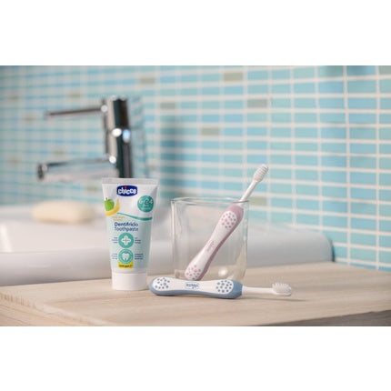Periuță de dinți Chicco Indigo, 6-36 luni