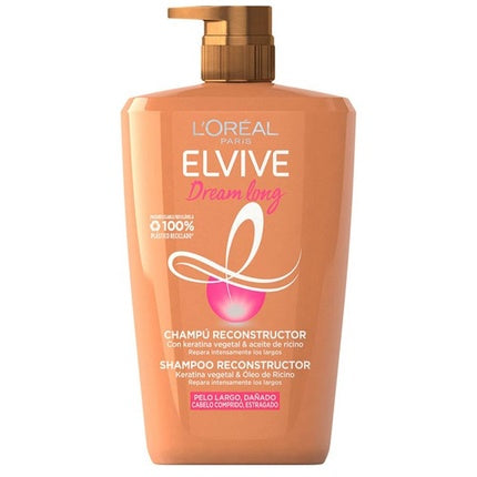 Șampon L'Oréal Paris Elvive Dream Long, 1000ml, cu pompă aurie