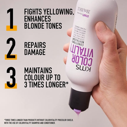 Balsam Păr, KMS, Color Vitality, 250ml, Alb