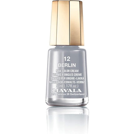 Vernis de unghii Mavala MINIC 12 Berlin, gri perlat, 5ml