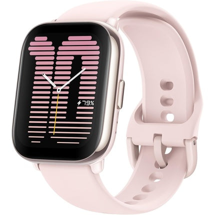 Ceas smartwatch, Amazfit, Active, ecran AMOLED, roz