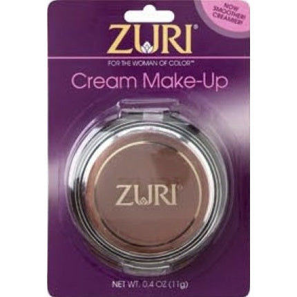 Zuri Cream Makeup Blush Brown, Compact, Culoare Maro, Greutate 11g