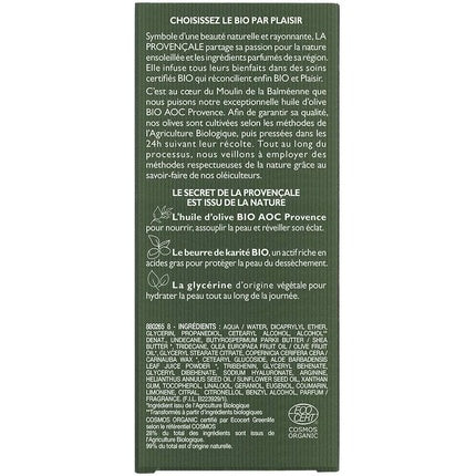 Cremă față, La Provençale Bio, Le Baume Radieux, ulei măsline, 50ml