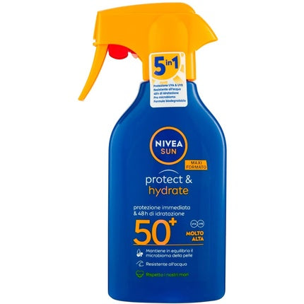 Spray protecție solară, NIVEA, FP50+, 270 ml