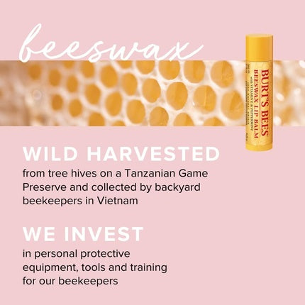 Balsam de buze, Burt's Bees, Beeswax si miere, 4.25g