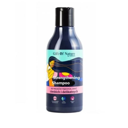 Șampon Gift of Nature, strengthening, 300ml, albastru