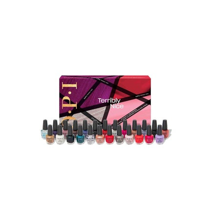 Set lacuri de unghii OPI Terribly Nice, mini advent, 25pc