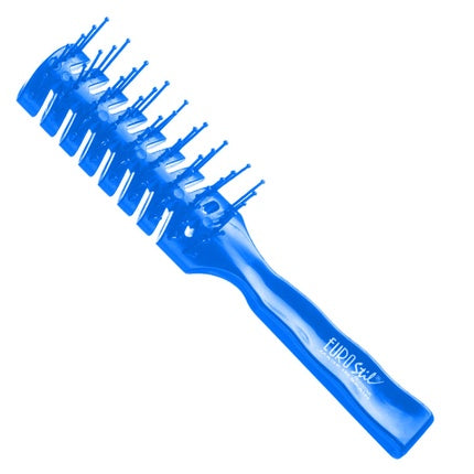 Eurostil Large Skeleton Brush, model Colors, albastru