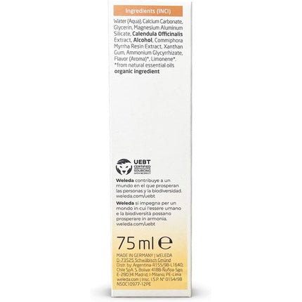 Pasta de dinți Weleda Calendula, fără mentă, 75 ml