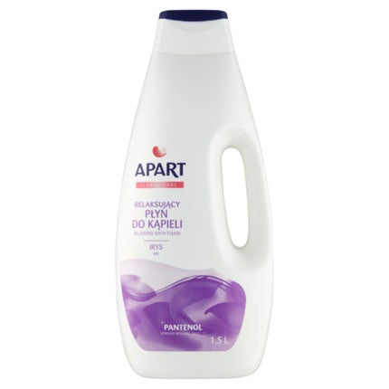 Pătură relaxantă pentru baie, Apart, Floral Care Iris, cu pantenol și extract de iris, 1.5L