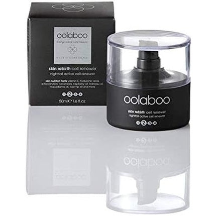 Crema de noapte Oolaboo Skin Rebirth Phase 2, 50ml, ambalaj negru