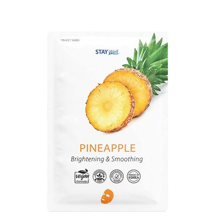 Masca facială Stay Well, Ananas, Vegană
