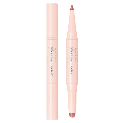 Creion Contur Buze și Ruj Cremă Pupa Milano Vamp! 017 Timeless Rose