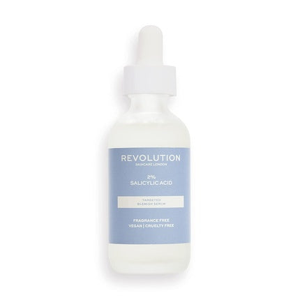 Ser antiacnee Revolution 2% Acid Salicilic 60ml, sticlă albă