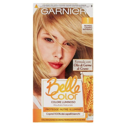 Vopsea de păr, Garnier Belle Color, blond deschis natural