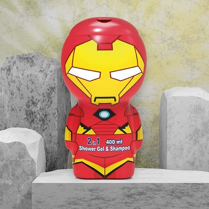 Gel de duș 2în1, Air-Val Iron Man, 400ml