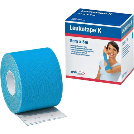 Bandă adezivă elastică, Bsn Medical, Leukotape K, 5cm x 5m